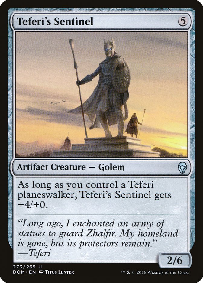 Teferi's Sentinel [Dominaria] | One MTG