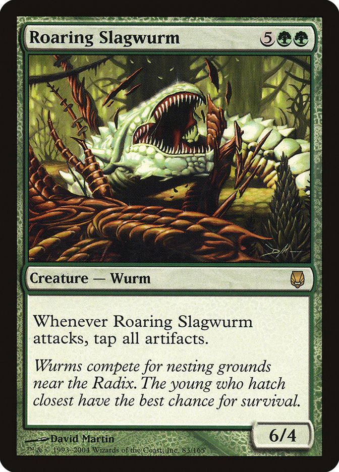 Roaring Slagwurm [Darksteel] | One MTG