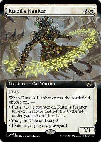 Kutzil's Flanker (Extended Art) [The Lost Caverns of Ixalan]