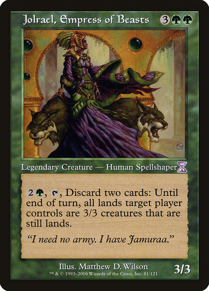 Jolrael, Empress of Beasts [Time Spiral Timeshifted] | One MTG