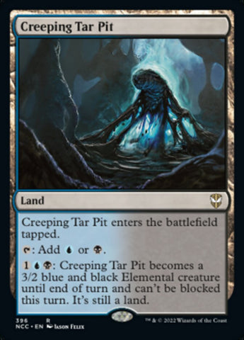 Creeping Tar Pit [Streets of New Capenna Commander]
