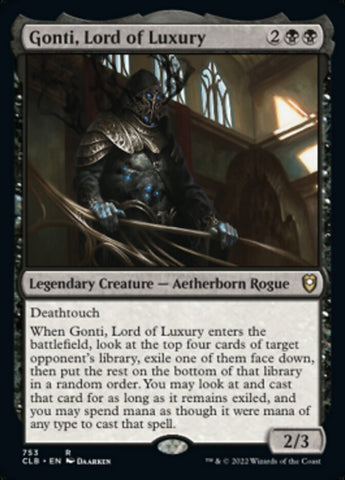 Gonti, Lord of Luxury [Commander Legends: Battle for Baldur's Gate]