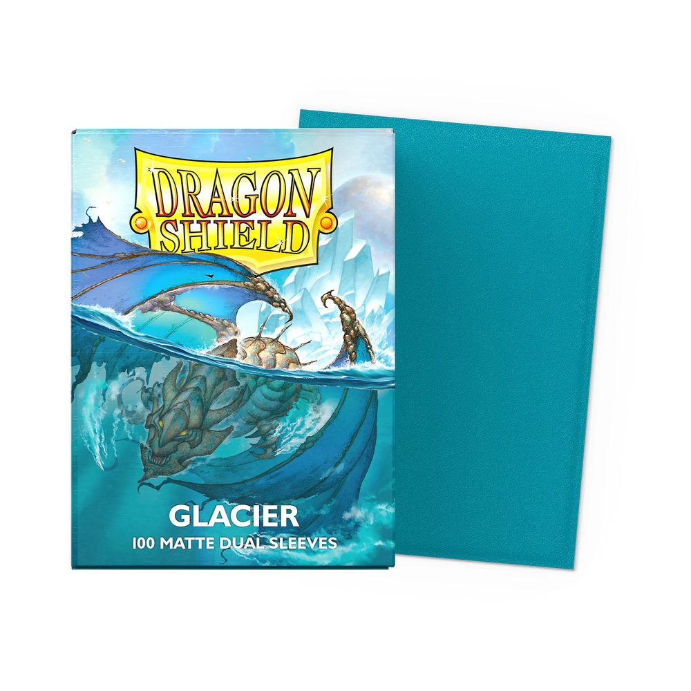 Dragon Shield Sleeves - Matte Dual [Glacier]