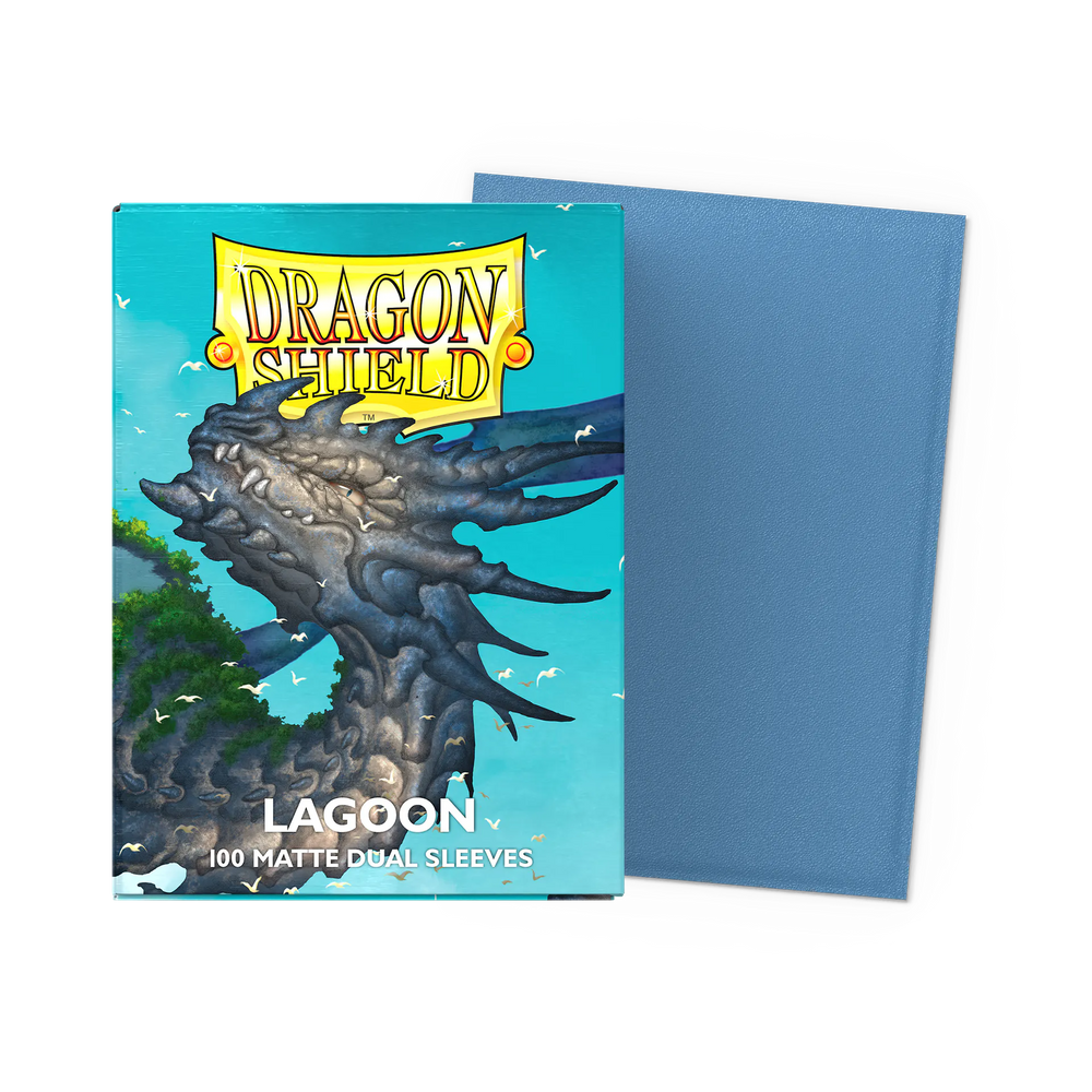 Dragon Shield Sleeves - Matte Dual [Lagoon]