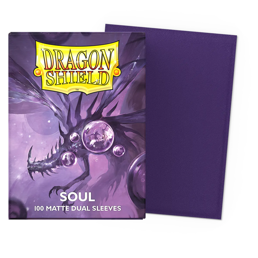 Dragon Shield Sleeves - Matte Dual [Soul]