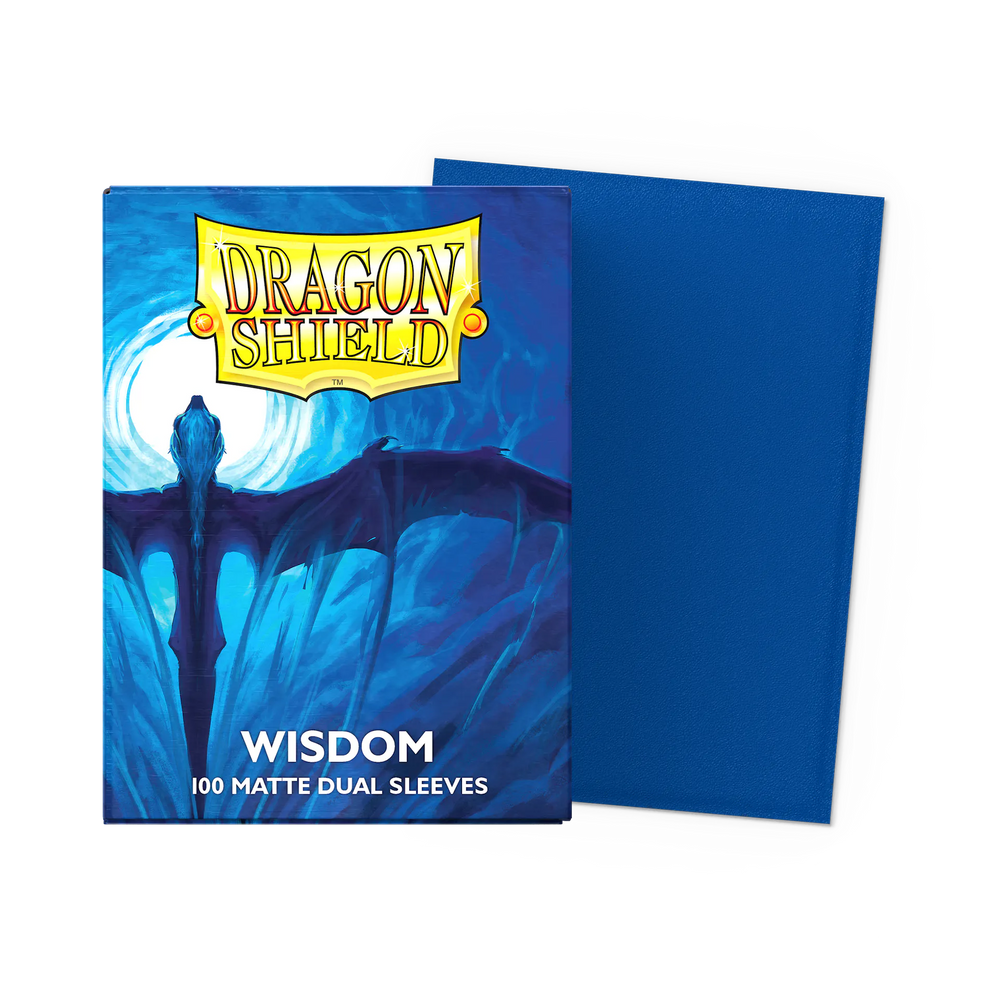 Dragon Shield Sleeves - Matte Dual [Wisdom]