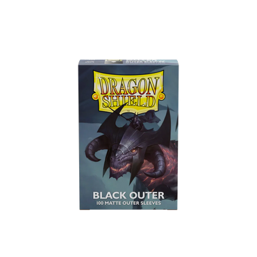 Dragon Shield Sleeves - Matte Outer [Black]